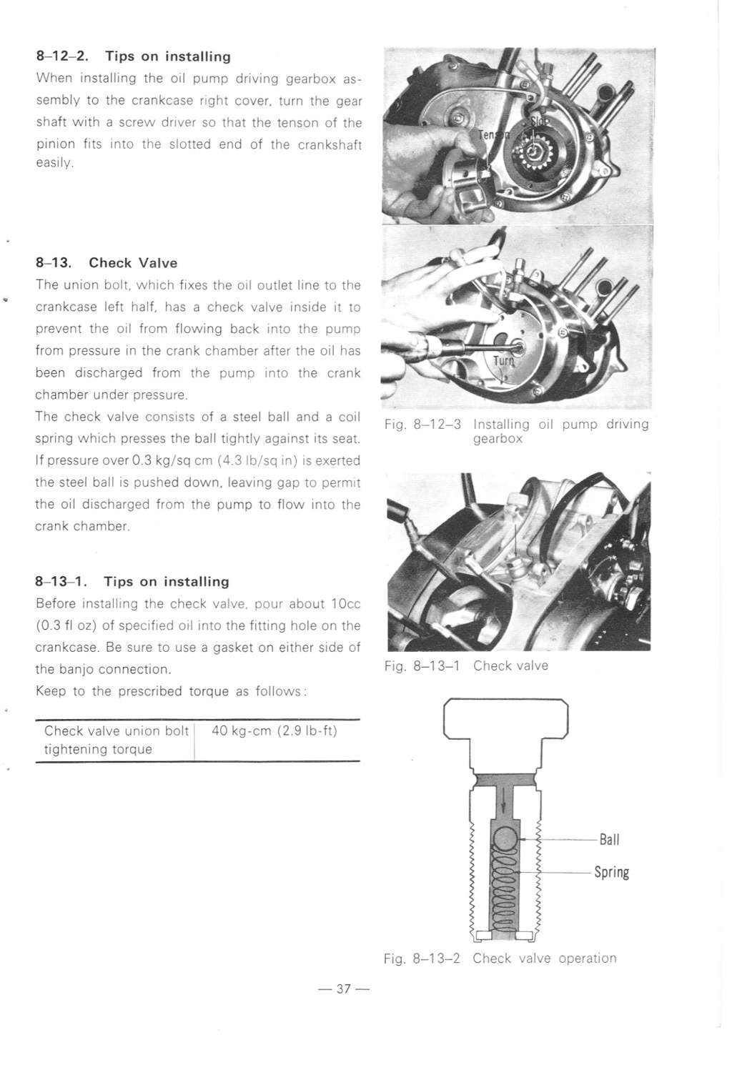 1965-1969 Suzuki B100P Service Manual