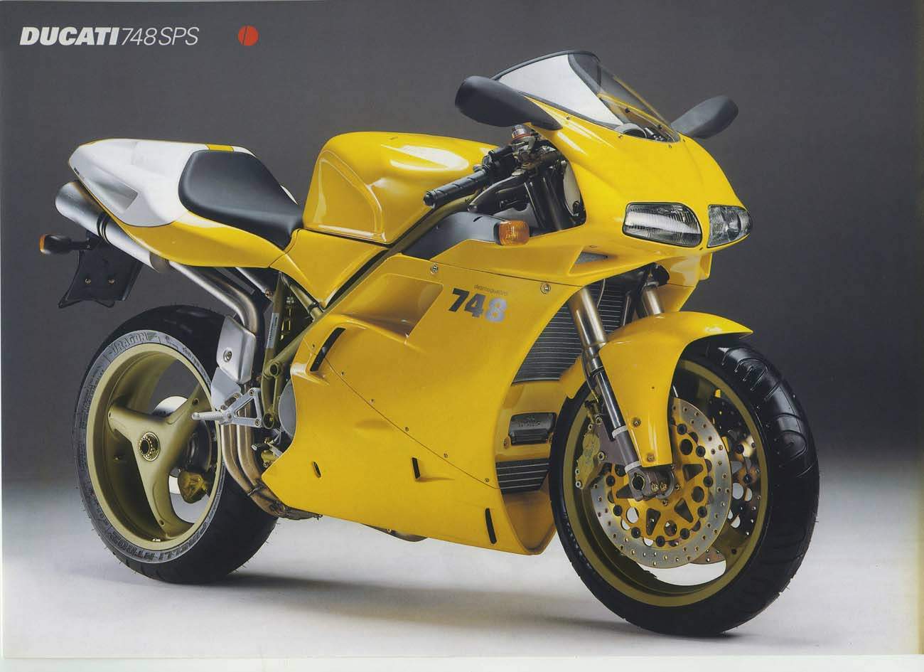 1994-2003 Ducati 748SP Manual doble de producción deportiva