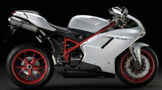 2008-2013 Ducati 848 Evo Manual doble