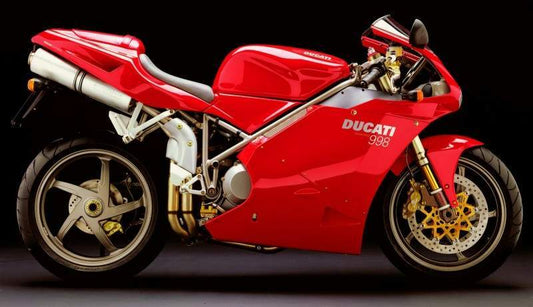 2002-2004 Ducati 998 BP Biposto Strada Twin Manual