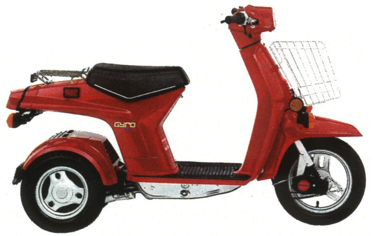 1984 Honda NN50 NN50MD Dreirad-Gyro-Scooter-Handbuch