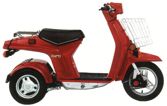 1984 Honda NN50 NN50MD Three Wheel Gyro Scooter Manual