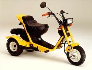 1985-1986 Honda TG50M NN50M Manual de scooter giroscópico de tres ruedas