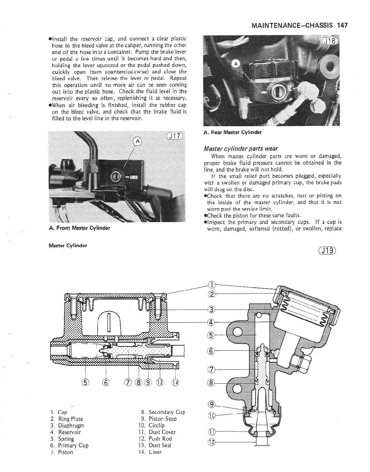 1981-1982 Kawasaki KZ305 CSR Twin Service Manual